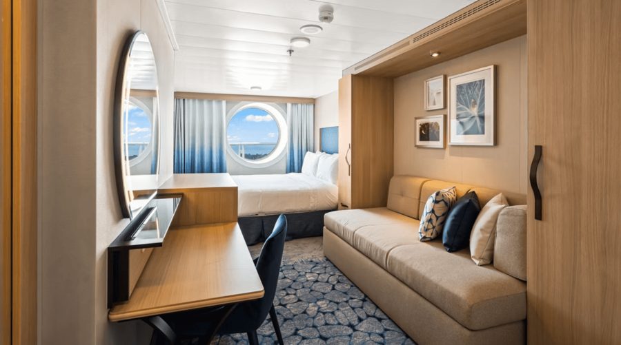 Каюта с окном (Ocean View) на Symphony of the Seas